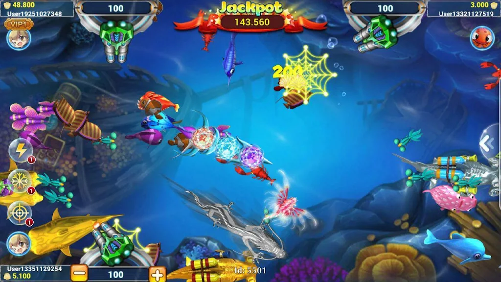 Thánh bắn cá ăn xu slots - bắn cá siêu thị ဖန်သားပြင်ဓာတ်ပုံ 3