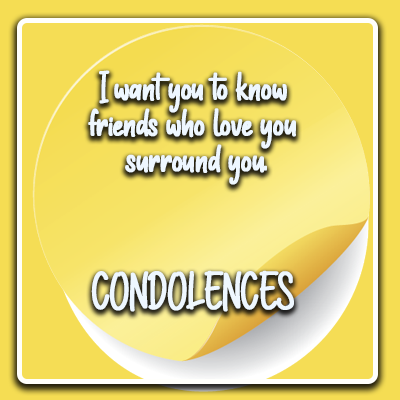 Condolences & Sympathy GIF Zrzut ekranu 0