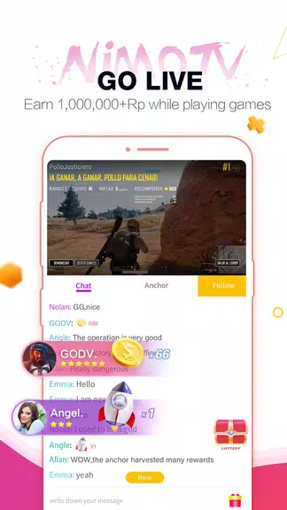 Nimo TV for Streamer स्क्रीनशॉट 1