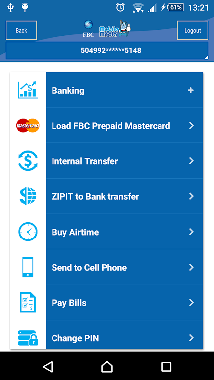 FBC Mobile Banking स्क्रीनशॉट 0