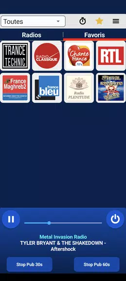 Radios Françaises Schermafbeelding 2
