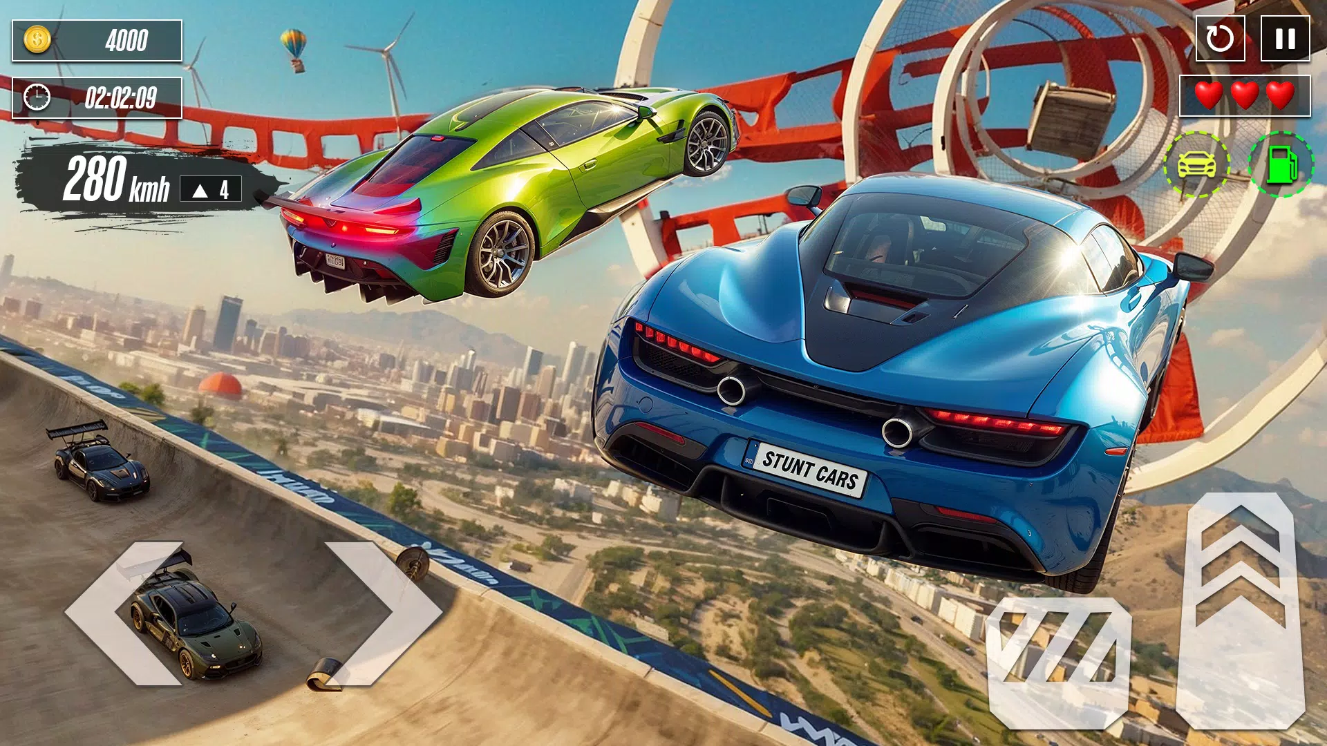 Mega Ramp Stunt: GT Car Racing スクリーンショット 0