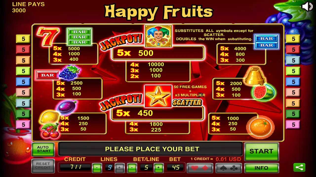 Happy Fruits स्क्रीनशॉट 2
