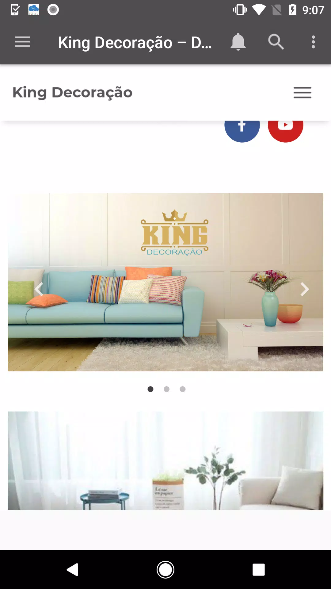 King Decorações Screenshot 2