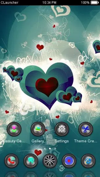 Best Heart Theme HD Schermafbeelding 2