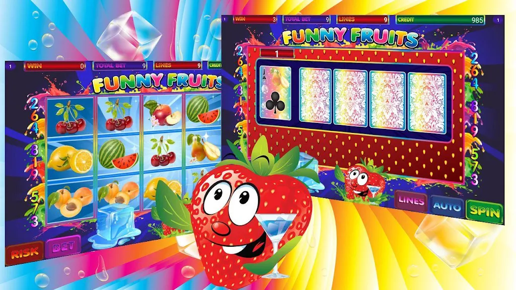 Funny Fruits Slot Captura de pantalla 0