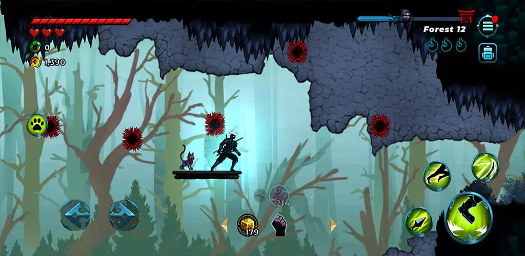 Ninja War: Shadow Adventures Schermafbeelding 2