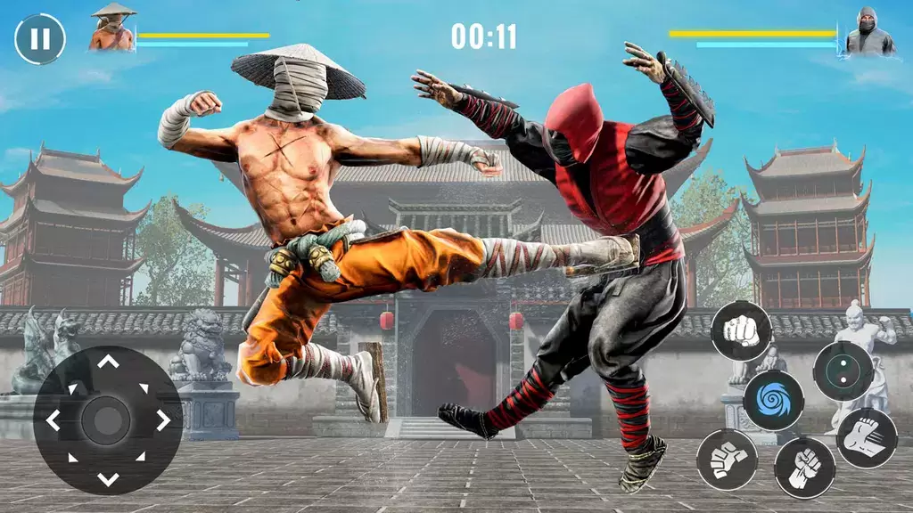 Karate Kung Fu Fighting Game Скриншот 0