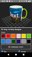 3D Mug Mockup Designer應用截圖第0張