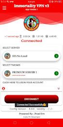 Immortality VPN Pro Captura de pantalla 3