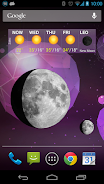 Moon Phase Widget ภาพหน้าจอ 3