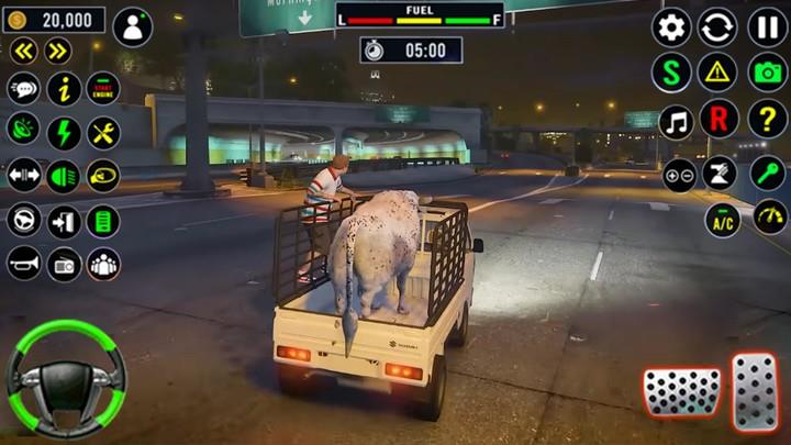 Animal Transport Truck Sim 3D Скриншот 1