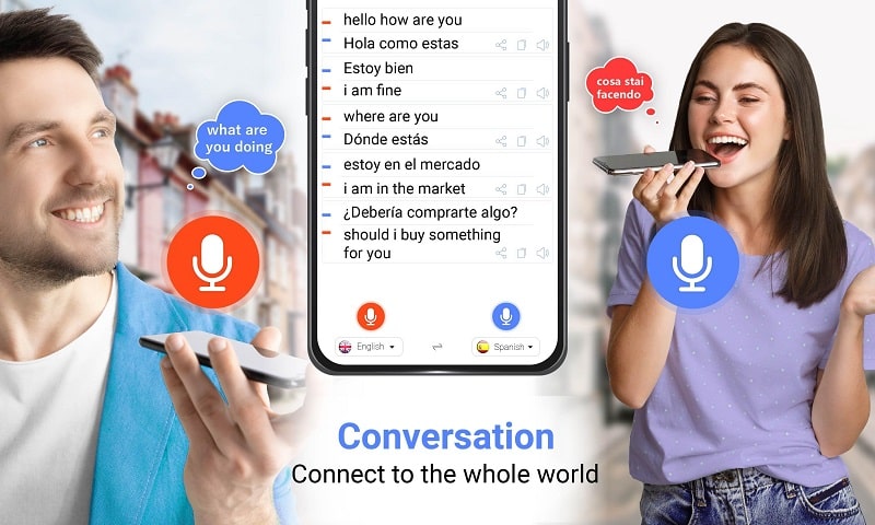 All Language Translate App Tangkapan skrin 1