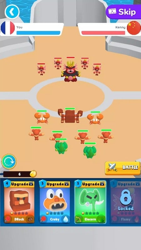 Schermata Monsters Tactics 1