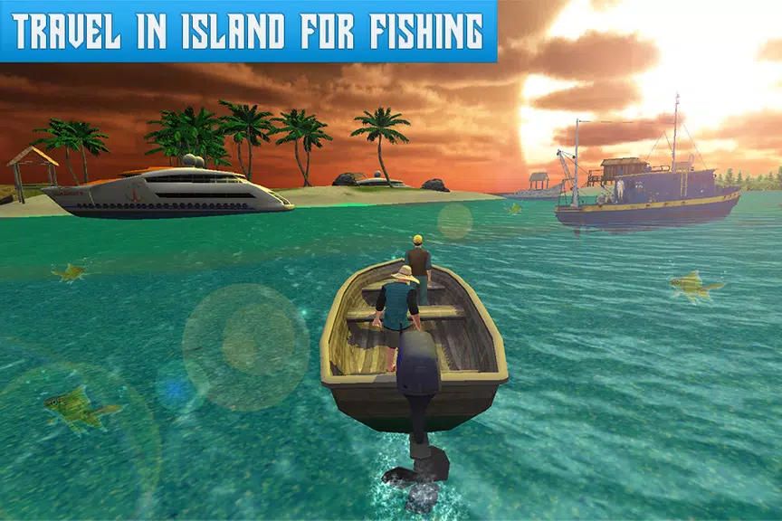 Boat Fishing Simulator Hunting Ekran Görüntüsü 1