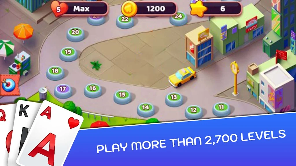 Solitaire TriPeaks Vacation Screenshot 2