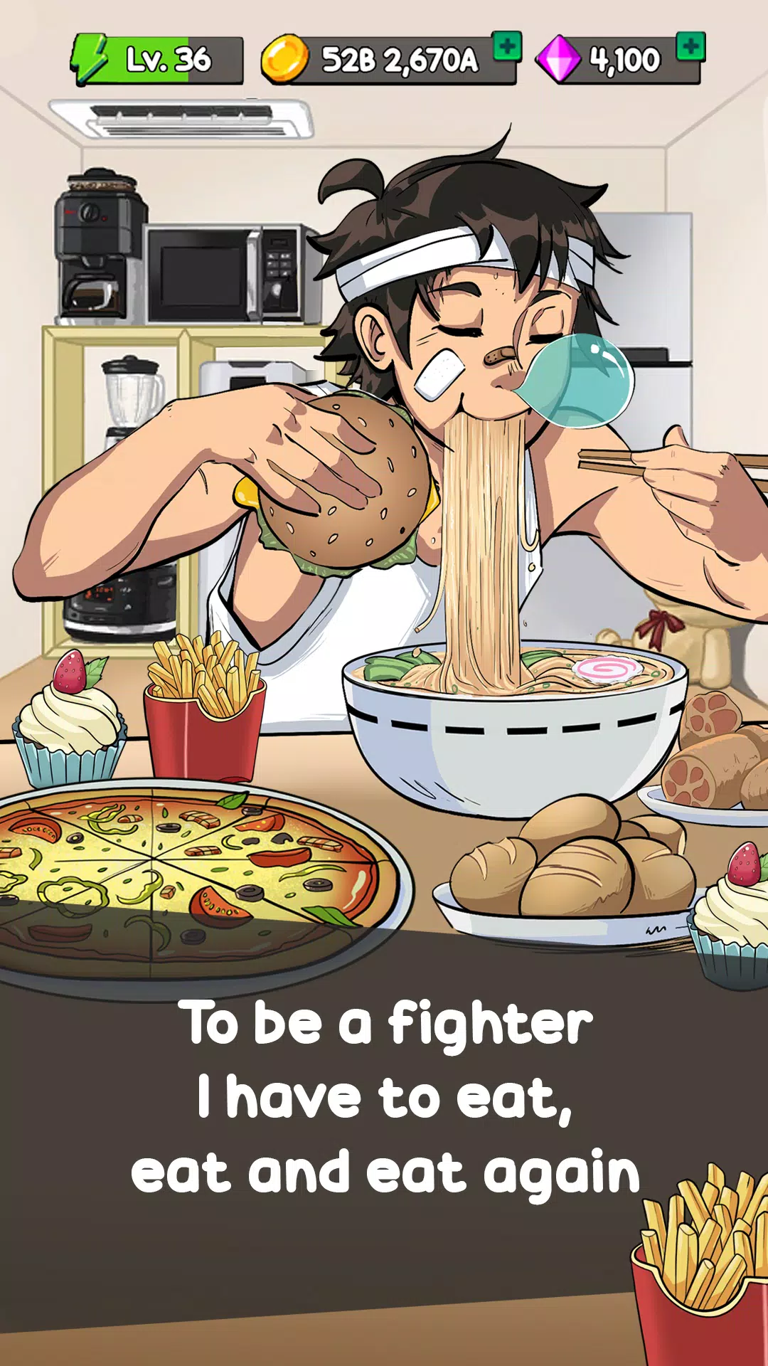 Food Fighter Captura de pantalla 0