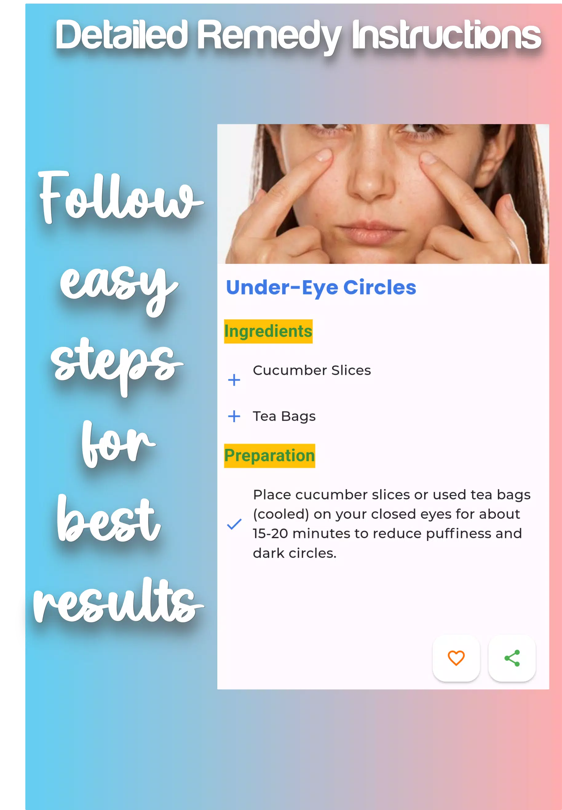 Skin Care : Face and Hair Screenshot 2