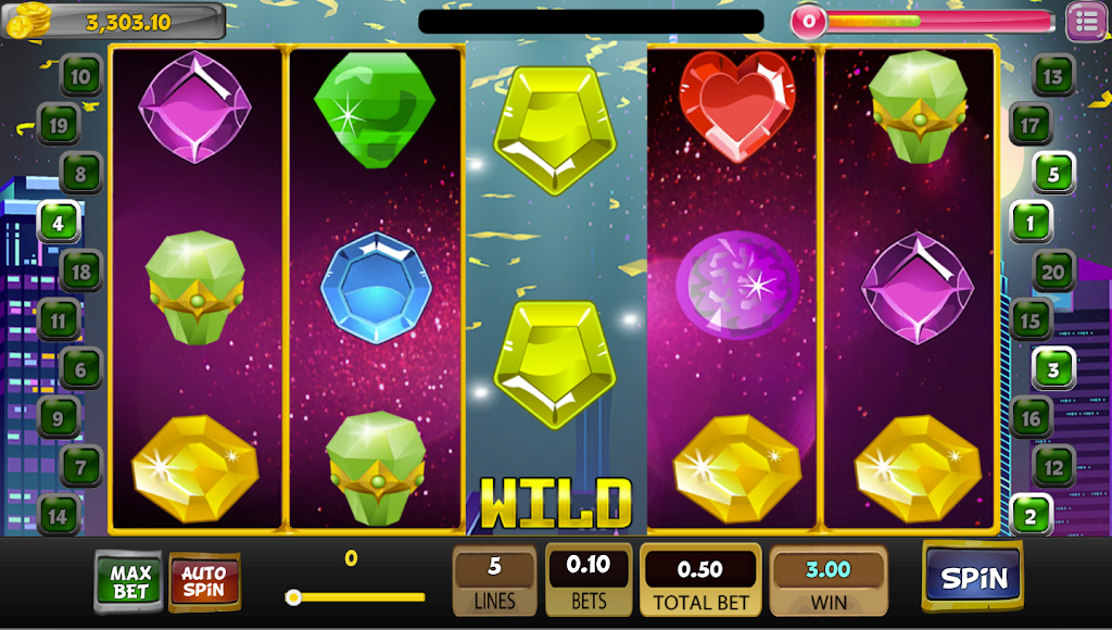 Classic Jewels Master Slot Machine Ảnh chụp màn hình 1