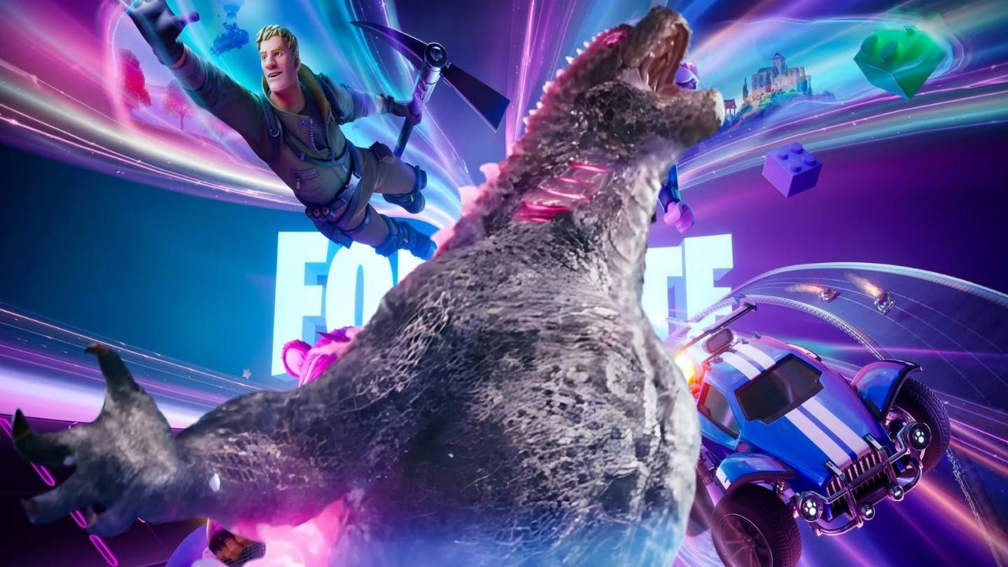 Fortnite x Monsterverse : 서사시 보스 전투가 공개되었습니다!