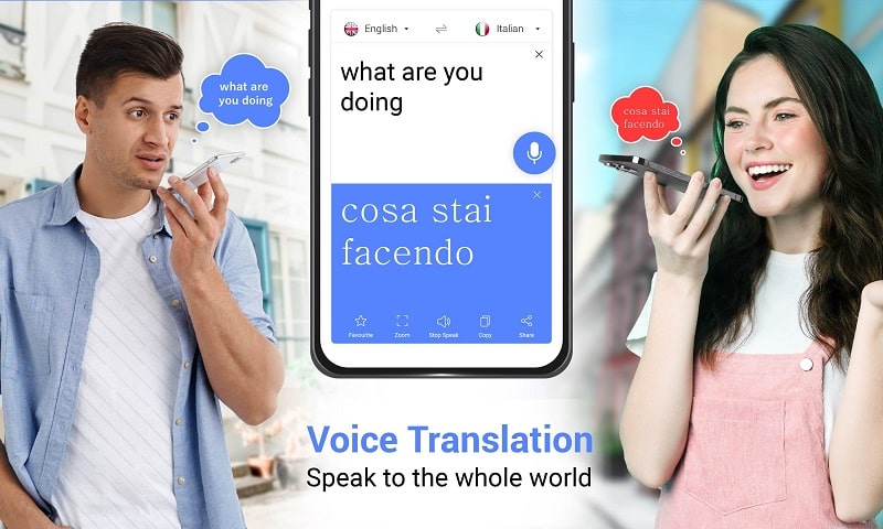All Language Translate App Tangkapan skrin 0