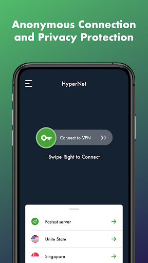 HyperNet Free VPN - Unlimited应用截图第1张