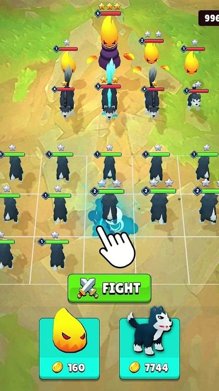 Merge Battle Tactics ภาพหน้าจอ 3