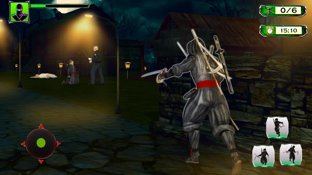 Ninja Hero Assassin Samurai Pirate Fight Shadow ဖန်သားပြင်ဓာတ်ပုံ 2
