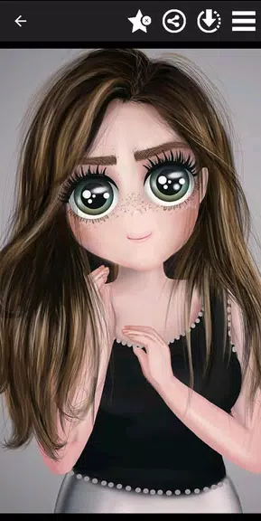 Schermata صور بنات جيرلي كيوت 3