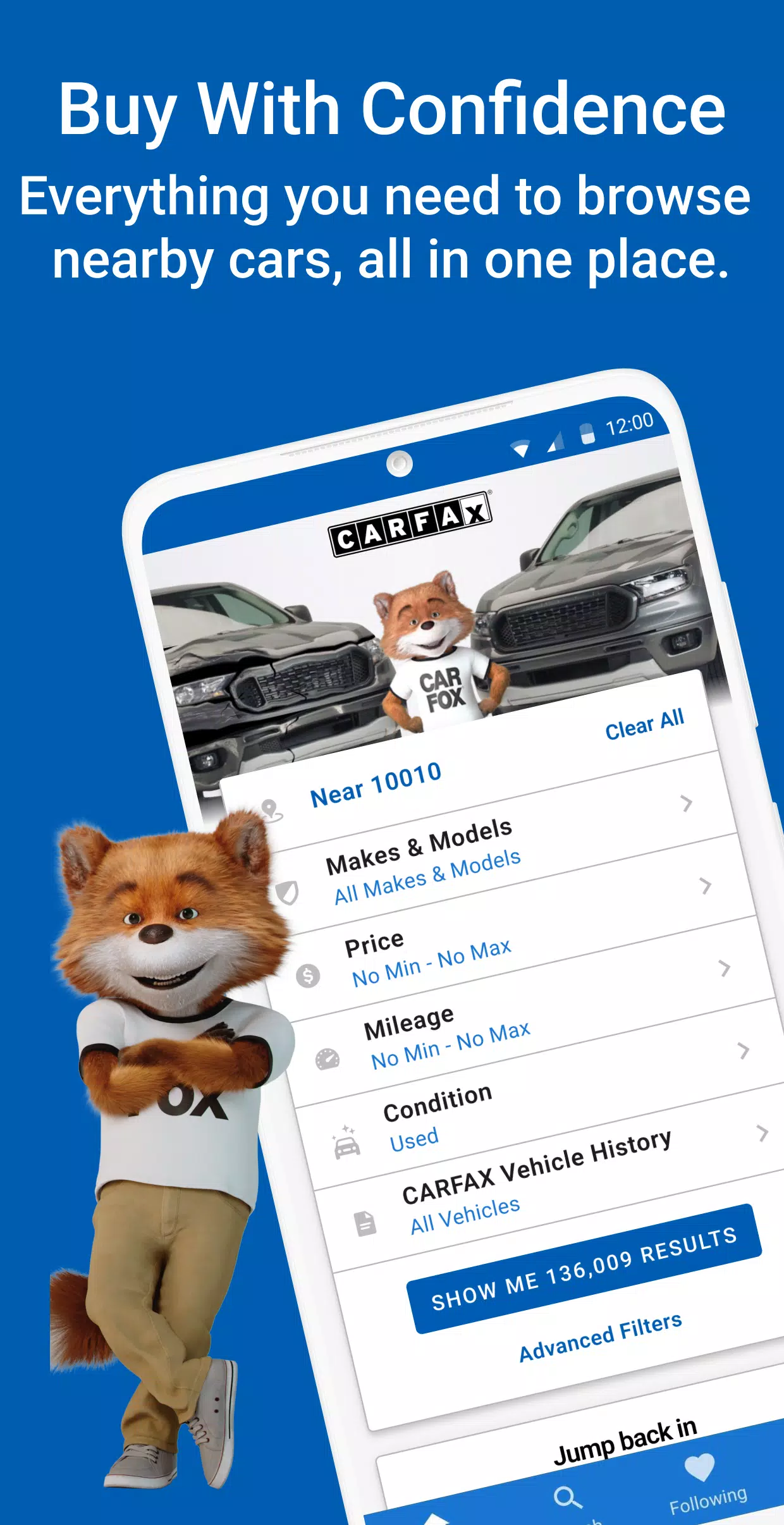 CARFAX Screenshot 0