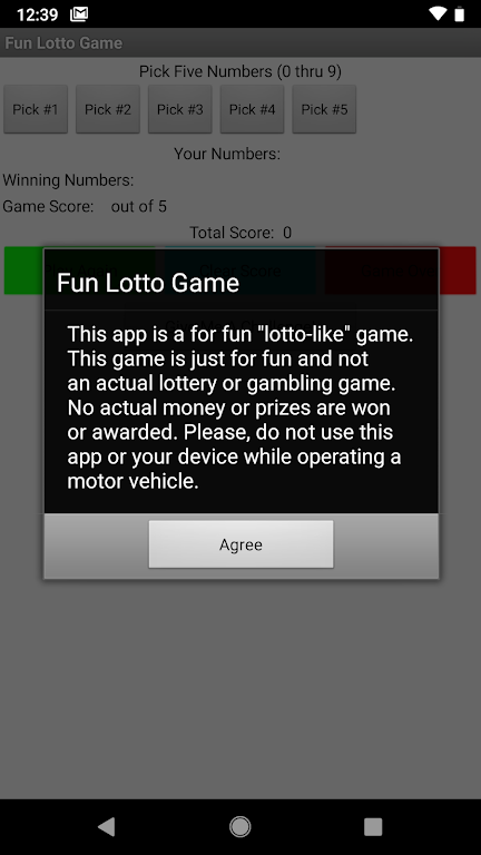 Fun Lotto Game Captura de pantalla 2