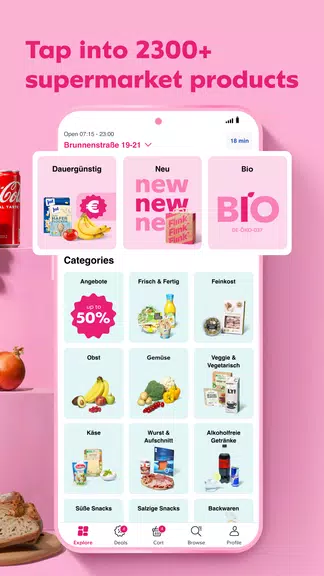 Flink: Groceries in minutes স্ক্রিনশট 1