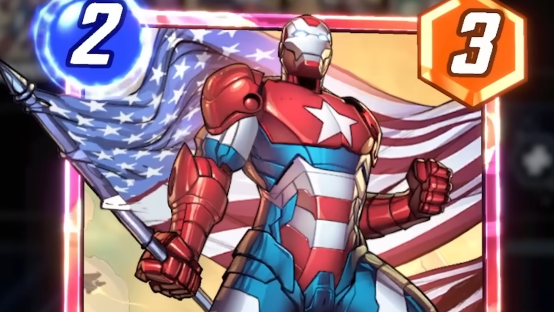 Presentamos los mejores mazos de Iron Patriot en MARVEL SNAP