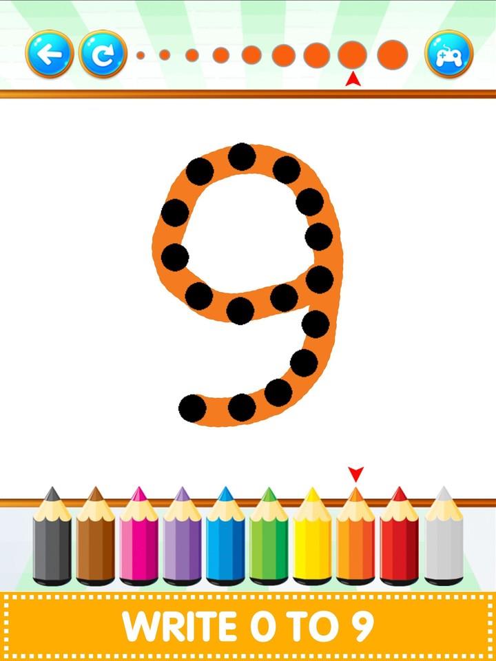 ABC123 English Alphabet Write Captura de pantalla 1