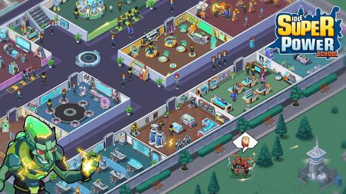 Idle Superpower School Screenshot 2