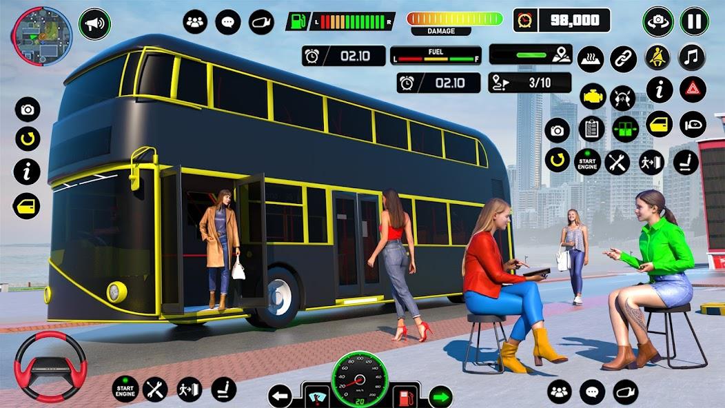 Coach Bus Simulator Games Mod Ảnh chụp màn hình 0