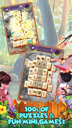 Mahjong: Butterfly World Captura de tela 1