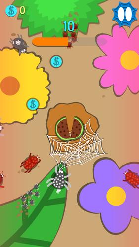 Sneaky Spiders ဖန်သားပြင်ဓာတ်ပုံ 2
