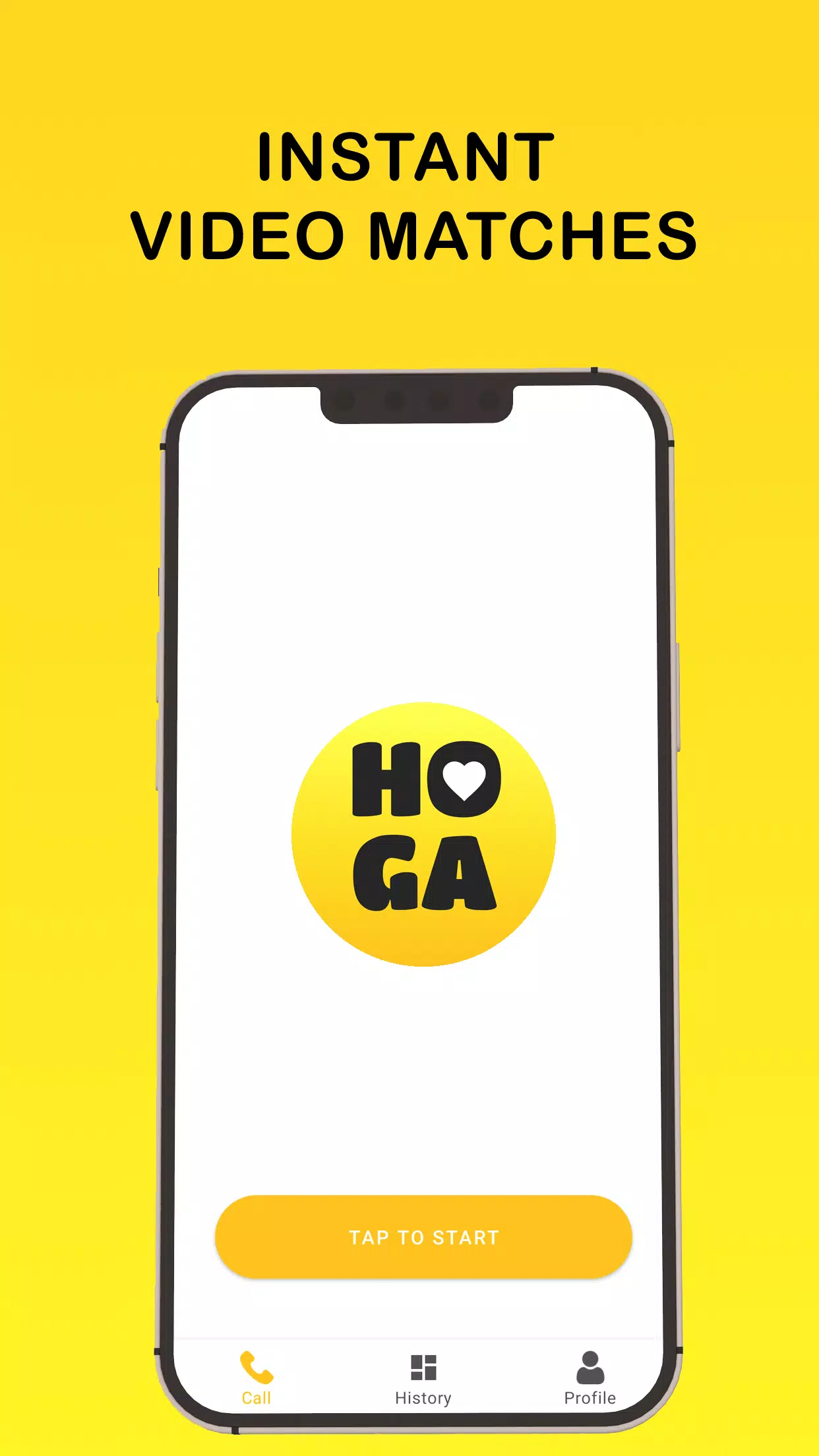 Hoga - Live video chat 스크린샷 1