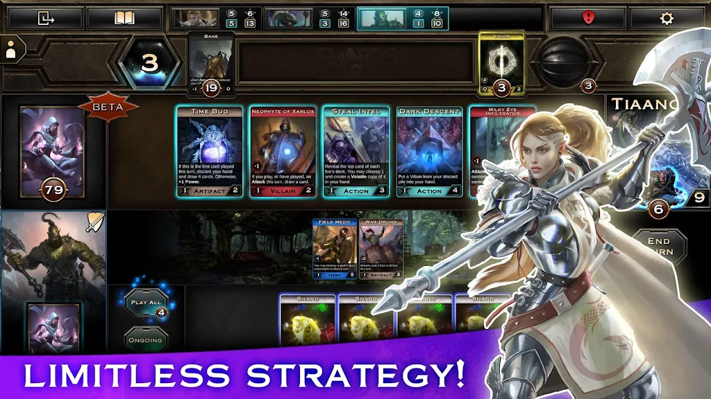 Shards the Deckbuilder Captura de tela 1
