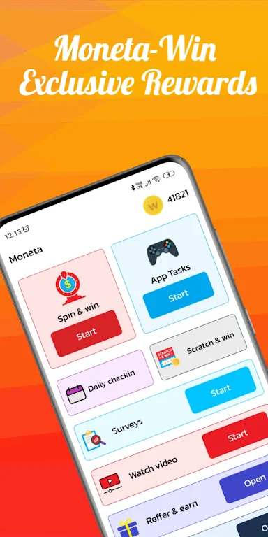 Moneta - Earn Redeem Code স্ক্রিনশট 0