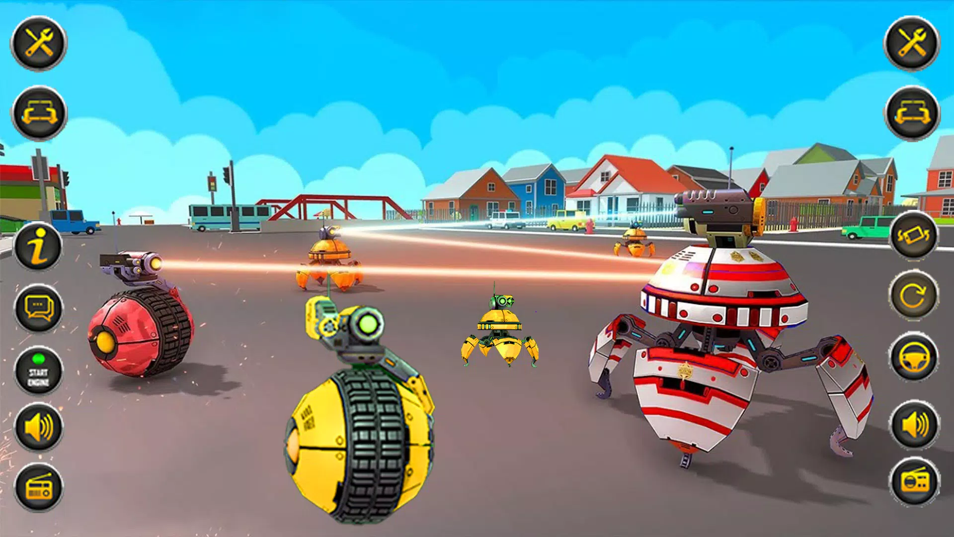 Robot Games 3D 2022 Captura de tela 1