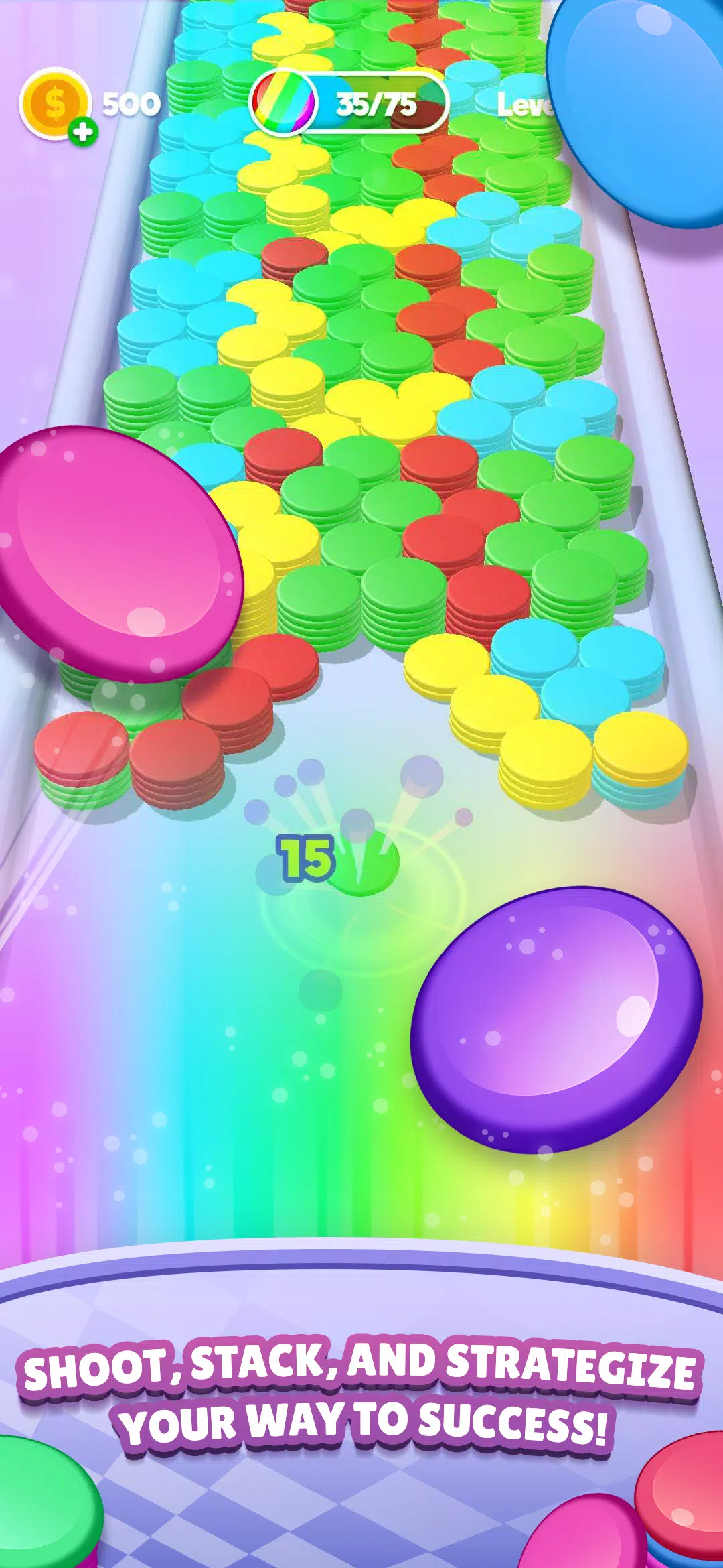 Stack Blast - Disk Shooter应用截图第2张