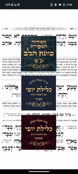 Schermata Tefilor - A Smart Siddur 1