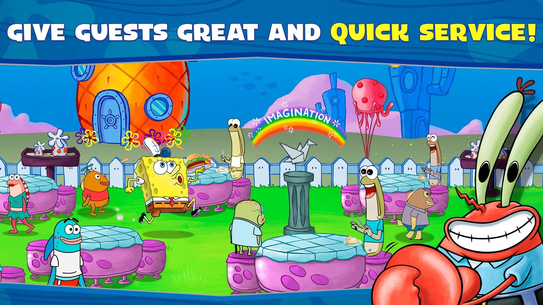 SpongeBob: Krusty Cook-Off Tangkapan skrin 2