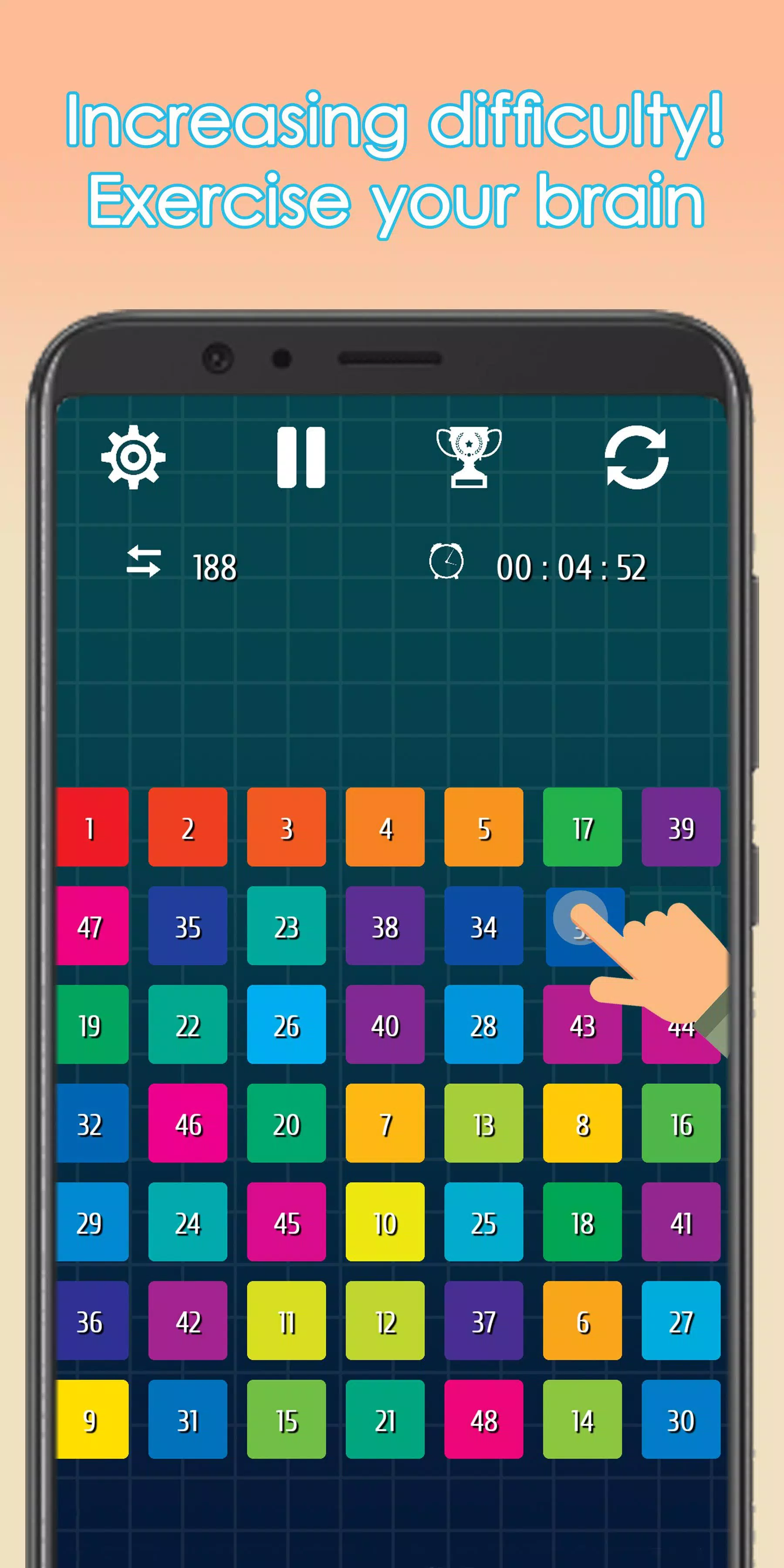 15 Puzzle -Fifteen Puzzle Game Capture d'écran 3