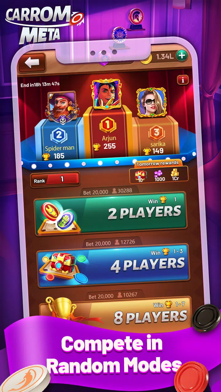 Carrom Meta Captura de pantalla 3