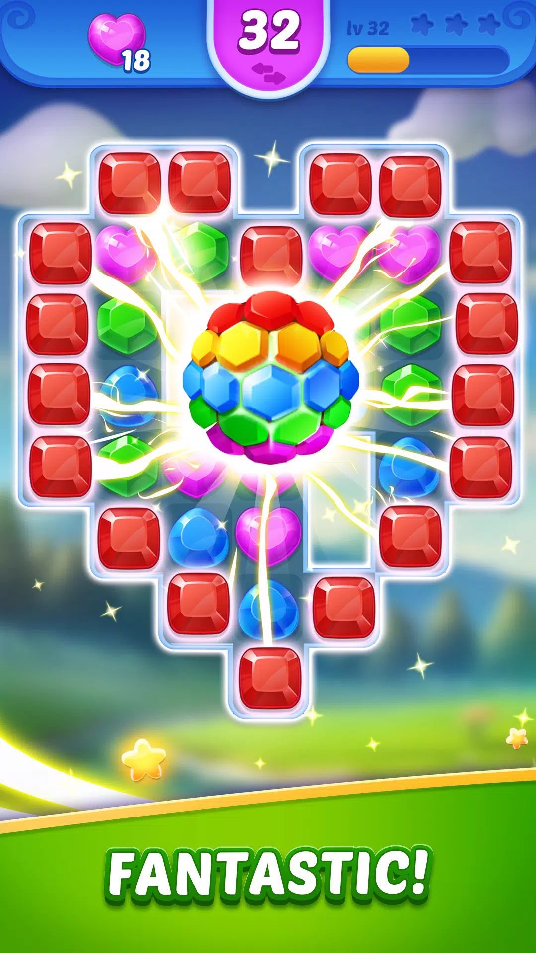 Jewel Blast Time - Match 3 Screenshot 2