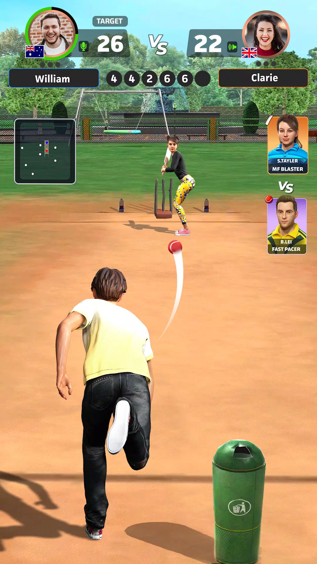 Cricket Gangsta™-Cricket Game Screenshot 1