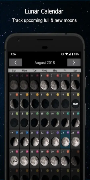 Phases of the Moon Pro Capture d'écran 2